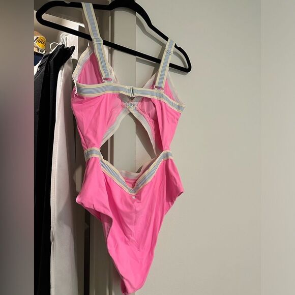 Dolce Vita Pink One Piece Swimsuit - Picture 2 of 3